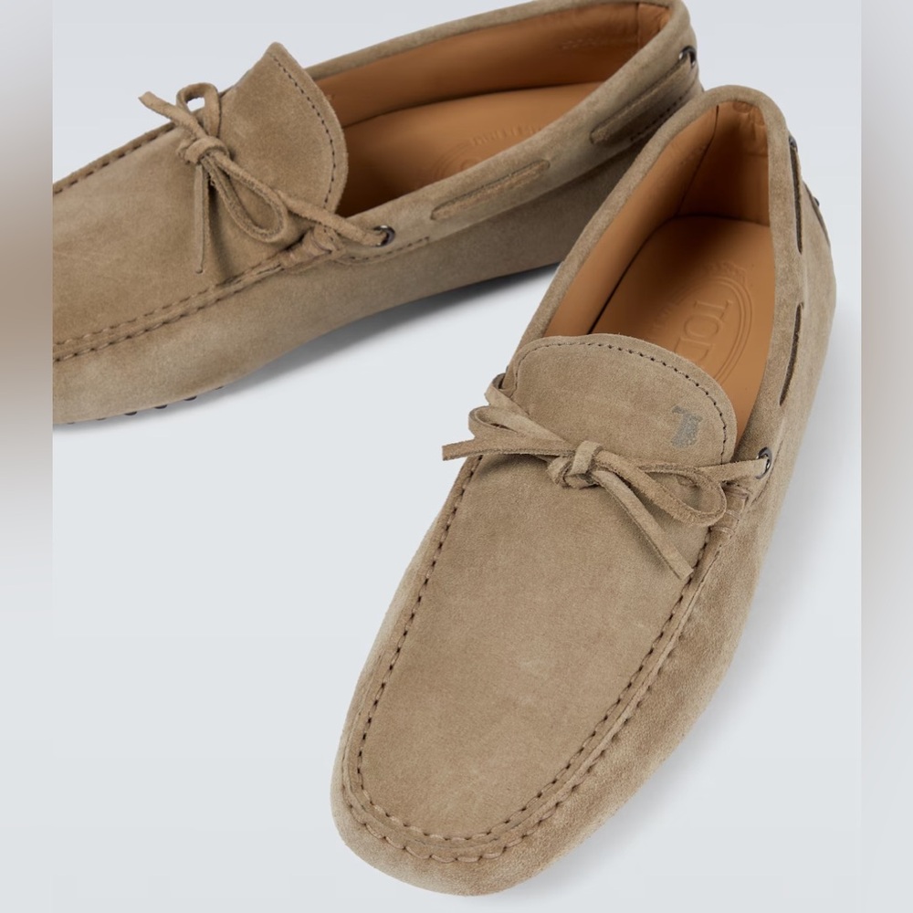 Tod’s Gommino suede driving shoes
